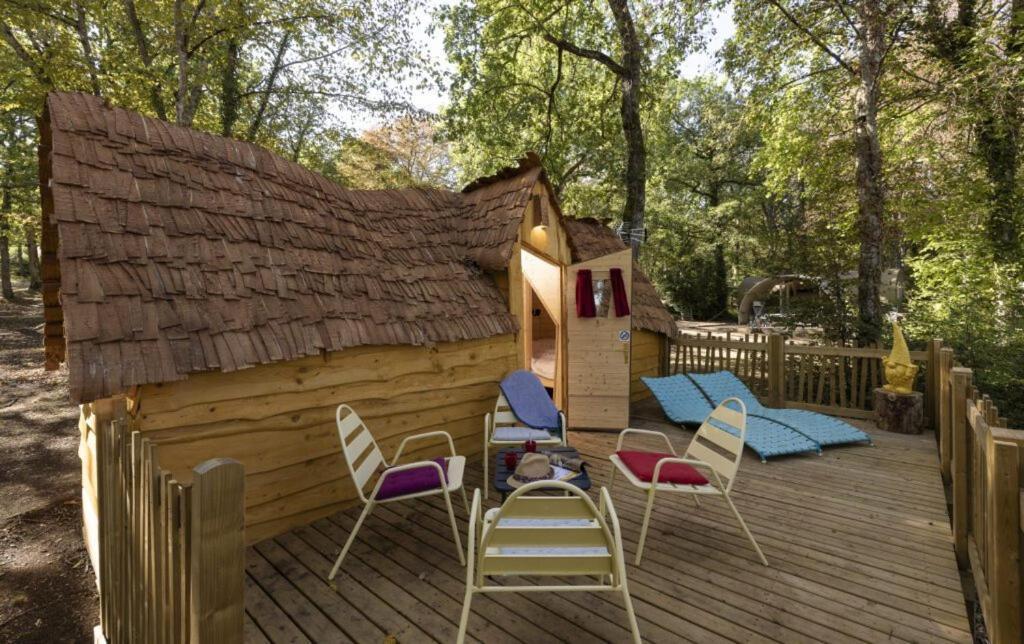 Camping Ushuaia Villages Au Bois Joli Andryes Bagian luar foto