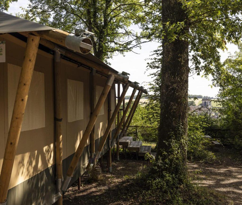 Camping Ushuaia Villages Au Bois Joli Andryes Bagian luar foto