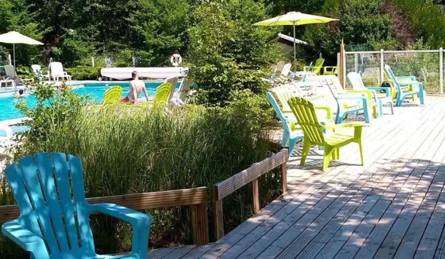 Camping Ushuaia Villages Au Bois Joli Andryes Bagian luar foto